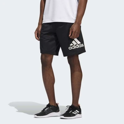 BERMUDA ADIDAS KNIT LOGO MASCULINA - Preto BERMUDA ADIDAS KNIT LOGO MASCULINA - Preto