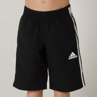 BERMUDA ADIDAS LB WV LONGSHORT INFANTIL - Preto/branco