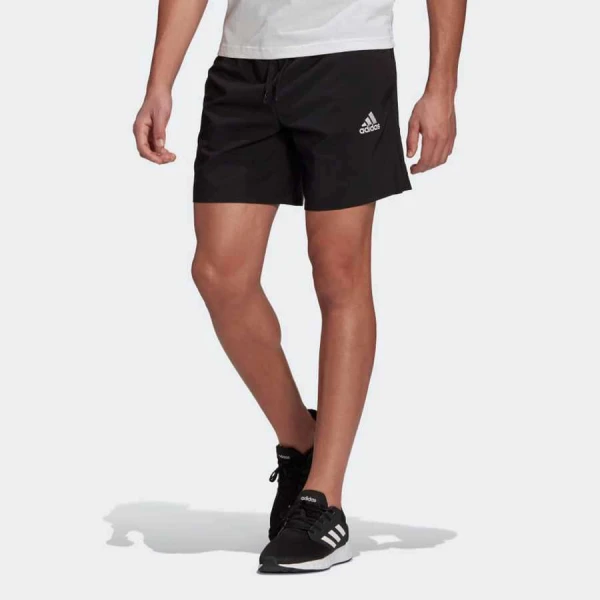 BERMUDA ADIDAS LOGO ESSENTIALS CHELSEA MASCULINA - Preto BERMUDA ADIDAS LOGO ESSENTIALS CHELSEA MASCULINA - Preto