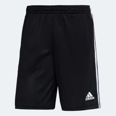 BERMUDA ADIDAS M 3S MASCULINA - Preto/branco