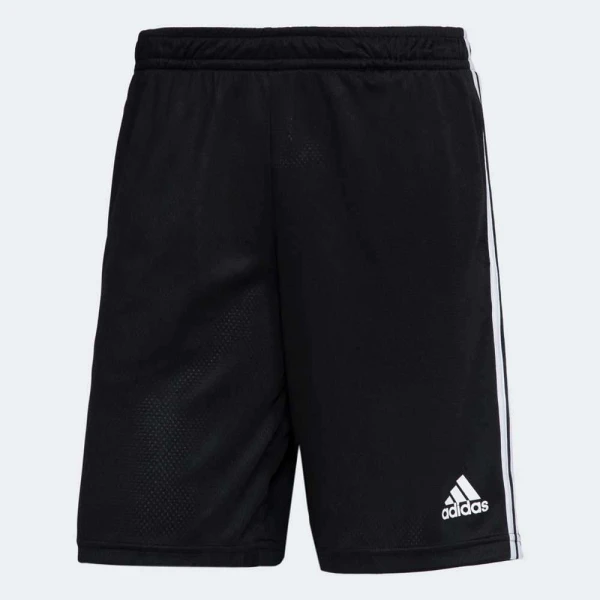 BERMUDA ADIDAS M 3S MASCULINA - Preto/branco