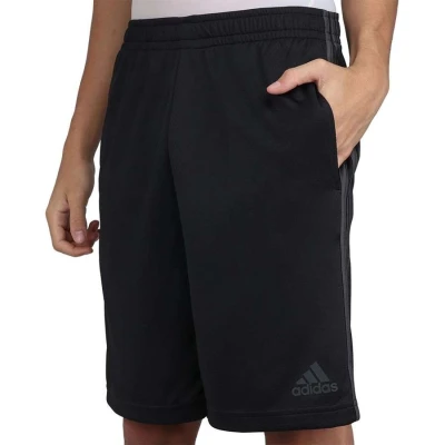 BERMUDA ADIDAS M 3S MASCULINA - Preto/grafite