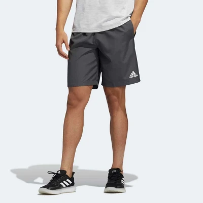 BERMUDA ADIDAS MALHA PLANA RIPSTOP MASCULINA - Grafite/branco