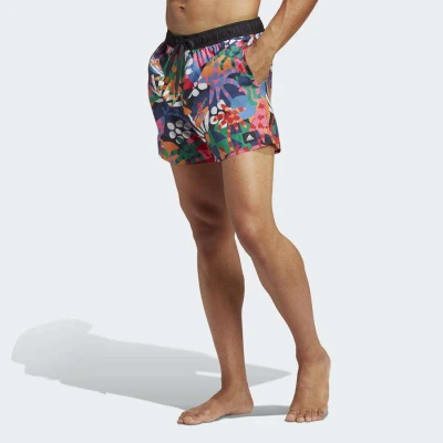 BERMUDA ADIDAS NATAÇÃO FARM MASCULINA - Marinho/laranja BERMUDA ADIDAS NATAÇÃO FARM MASCULINA - Marinho/laranja