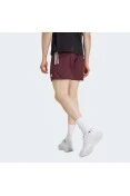 BERMUDA ADIDAS OWN THE RUN BASE MASCULINA - Bordo/branco