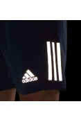 BERMUDA ADIDAS OWN THE RUN MASCULINA - Azul/prata