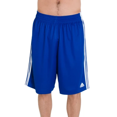 BERMUDA ADIDAS REVERSIVEL TEAM MASCULINA - Azul/branco