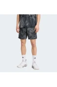 BERMUDA ADIDAS SEASONAL ALL OVER PRINT MASCULINA - Preto/grafite