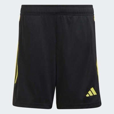 BERMUDA ADIDAS TIRO 23 CLUB INFANTIL - Preto/amarelo