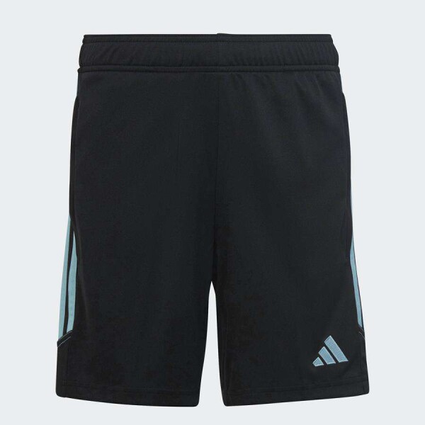 BERMUDA ADIDAS TIRO 23 CLUB INFANTIL - Preto/azul