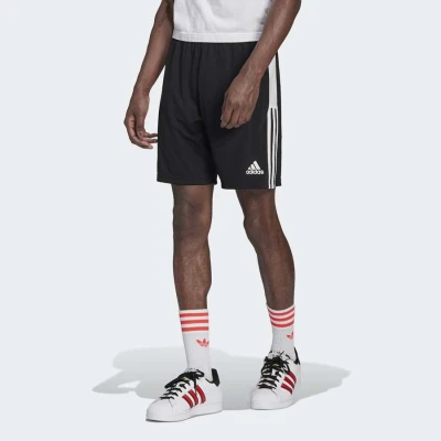 BERMUDA ADIDAS TIRO TR ESSENTIALS MASCULINA - Preto/branco