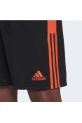 BERMUDA ADIDAS TIRO TR ESSENTIALS MASCULINA - Preto/laranja
