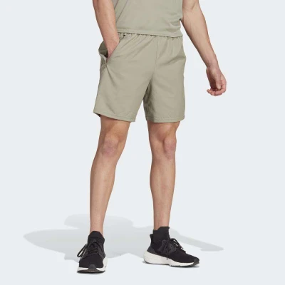 BERMUDA ADIDAS TREINO ESSENTIALS WOVEN MASCULINA - Cinza BERMUDA ADIDAS TREINO ESSENTIALS WOVEN MASCULINA - Cinza