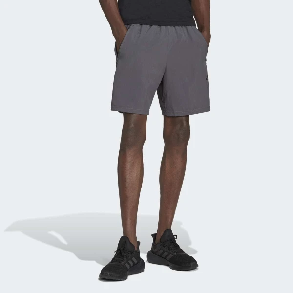 BERMUDA ADIDAS TREINO ESSENTIALS WOVEN MASCULINA - Grafite