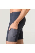 BERMUDA ASICS FUNCTIONAL COMPRESSÃO MASCULINA - Chumbo BERMUDA ASICS FUNCTIONAL COMPRESSÃO MASCULINA - Chumbo