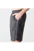 BERMUDA ASICS REGIONAL RUN 10 INCHES MASCULINA - Chumbo/preto