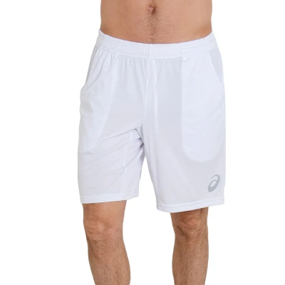 BERMUDA ASICS TENNIS KNIT SHORT 10 MASCULINA - Branco