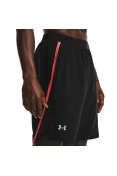 BERMUDA DE CORRIDA UNDER ARMOUR LAUNCH SW 9 MASCULINA - Preto/laranja
