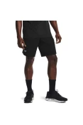 BERMUDA DE CORRIDA UNDER ARMOUR LAUNCH SW 9 MASCULINA - Preto/laranja