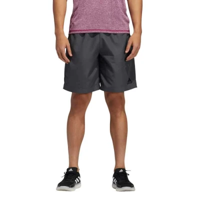 BERMUDA DE MALHA ADIDAS COLORBLOCK AEROREADY MASCULINA - Chumbo BERMUDA DE MALHA ADIDAS COLORBLOCK AEROREADY MASCULINA - Chumbo
