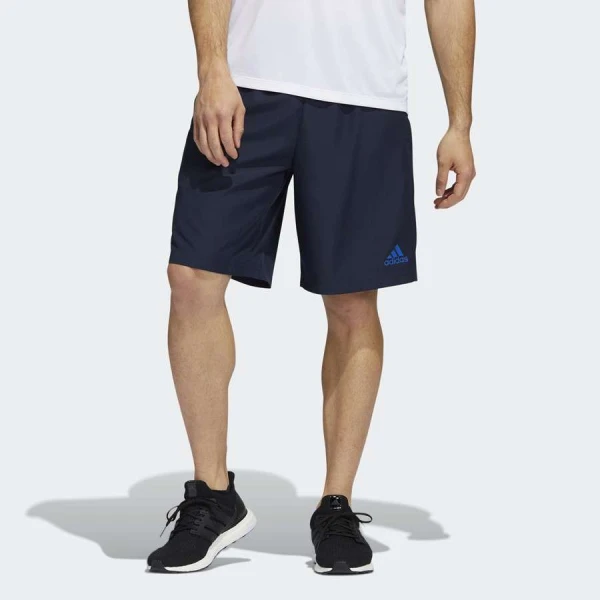 BERMUDA DE MALHA ADIDAS COLORBLOCK AEROREADY MASCULINA - Marinho/azul