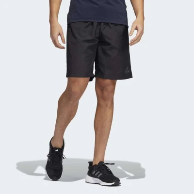 BERMUDA DE MALHA ADIDAS COLORBLOCK AEROREADY MASCULINA - Preto/grafite