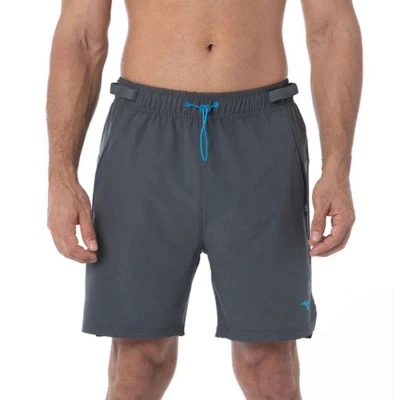 BERMUDA DE TREINO MIZUNO TRAIL MASCULINA - Chumbo
