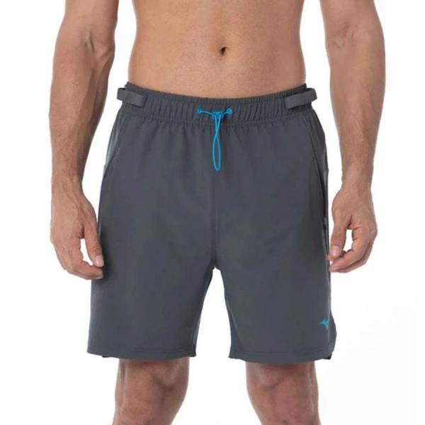 BERMUDA DE TREINO MIZUNO TRAIL MASCULINA - Chumbo