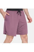 BERMUDA DE TREINO UNDER ARMOUR TECH MESH MASCULINA - Roxo
