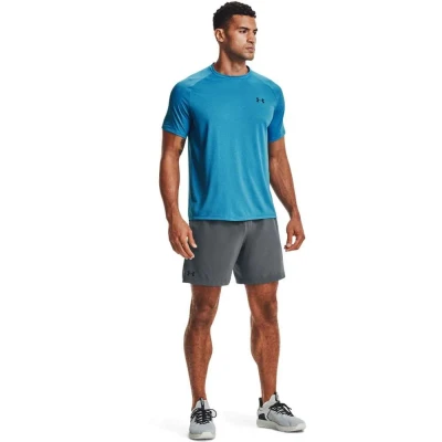 BERMUDA DE TREINO UNDER ARMOUR WOVEN 7IN MASCULINA - Grafite BERMUDA DE TREINO UNDER ARMOUR WOVEN 7IN MASCULINA - Grafite