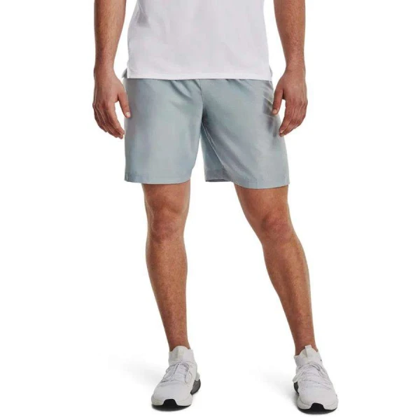 BERMUDA DE TREINO UNDER ARMOUR WOVEN EMBOSS MASCULINA - Cinza