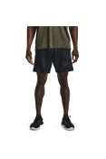 BERMUDA DE TREINO UNDER ARMOUR WOVEN EMBOSS MASCULINA - Preto