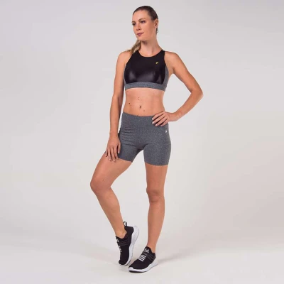 BERMUDA FILA FLAT LIFE FEMININO - Cinza BERMUDA FILA FLAT LIFE FEMININO - Cinza