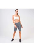 BERMUDA FILA FLAT LIFE LONG FEMININA - Cinza