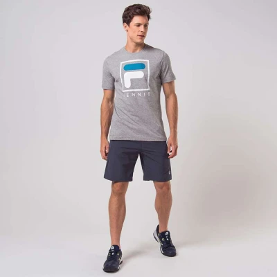 BERMUDA FILA PLAYER II MASCULINA - Chumbo