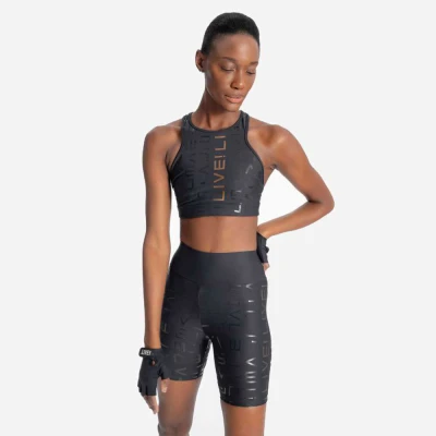 BERMUDA LIVE ICON LUX FEMININA - Preto