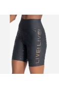 BERMUDA LIVE ICON LUX FEMININA - Preto