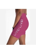 BERMUDA LIVE ICON LUX FEMININA - Roxo