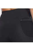 BERMUDA MIZUNO RUN EASY 4 FEMININA - Preto/bege