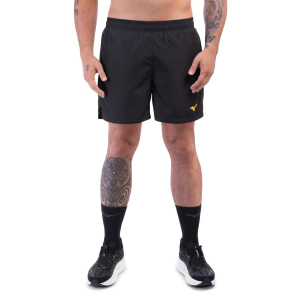 BERMUDA MIZUNO RUN EASY 5 MASCULINA - Preto BERMUDA MIZUNO RUN EASY 5 MASCULINA - Preto