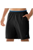 BERMUDA MIZUNO TENNIS MASTER MASCULINA - Preto/azul