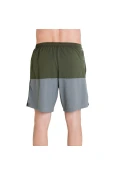 BERMUDA NIKE 7' DISTANCE MASCULINA - Verde/cinza BERMUDA NIKE 7' DISTANCE MASCULINA - Verde/cinza