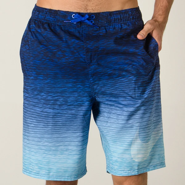 BERMUDA NIKE 9 INCH SWIM VOLLEY MASCULINA - Marinho/azul celeste BERMUDA NIKE 9 INCH SWIM VOLLEY MASCULINA - Marinho/azul celeste