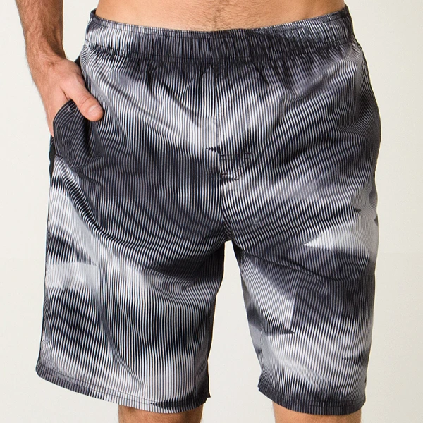 BERMUDA NIKE 9 INCH SWIN VOLLEY MASCULINA - Preto/cinza BERMUDA NIKE 9 INCH SWIN VOLLEY MASCULINA - Preto/cinza