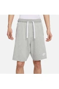 BERMUDA NIKE CLUB FLEECE ALUMNI MASCULINO - Cinza