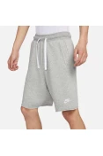 BERMUDA NIKE CLUB FLEECE ALUMNI MASCULINO - Cinza
