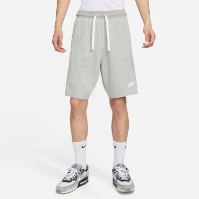 BERMUDA NIKE CLUB FLEECE ALUMNI MASCULINO - Cinza