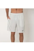 BERMUDA NIKE COURT DRY TENNIS MASCULINA - Branco/preto