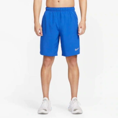 BERMUDA NIKE DF CHALLENGER 9UL MASCULINA - Azul/prata