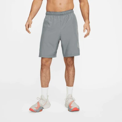 BERMUDA NIKE DF FLX WVN 9 IN GFX MASCULINA - Grafite